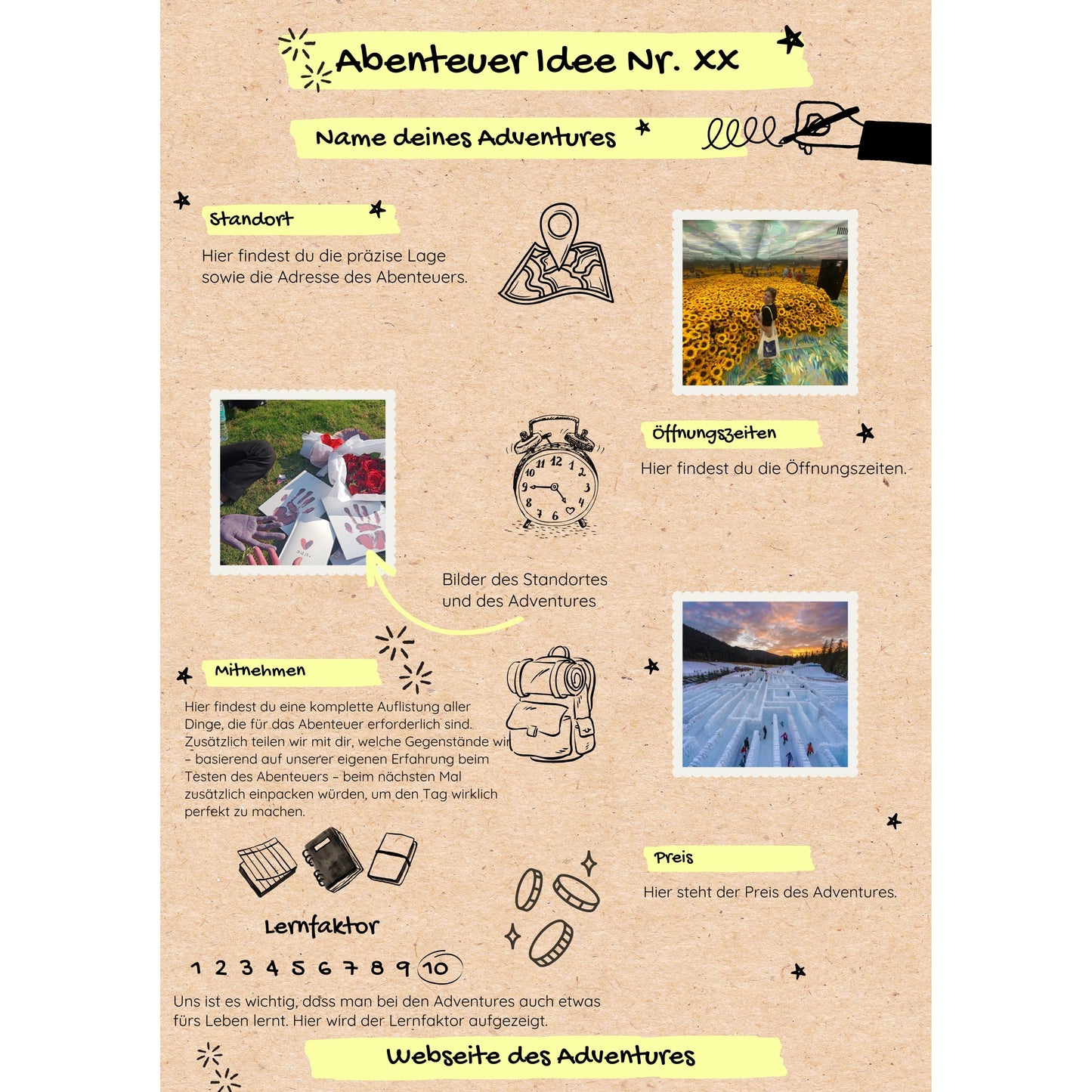 Kindheit voller Abenteuer (Alter 6-10 Jahre)