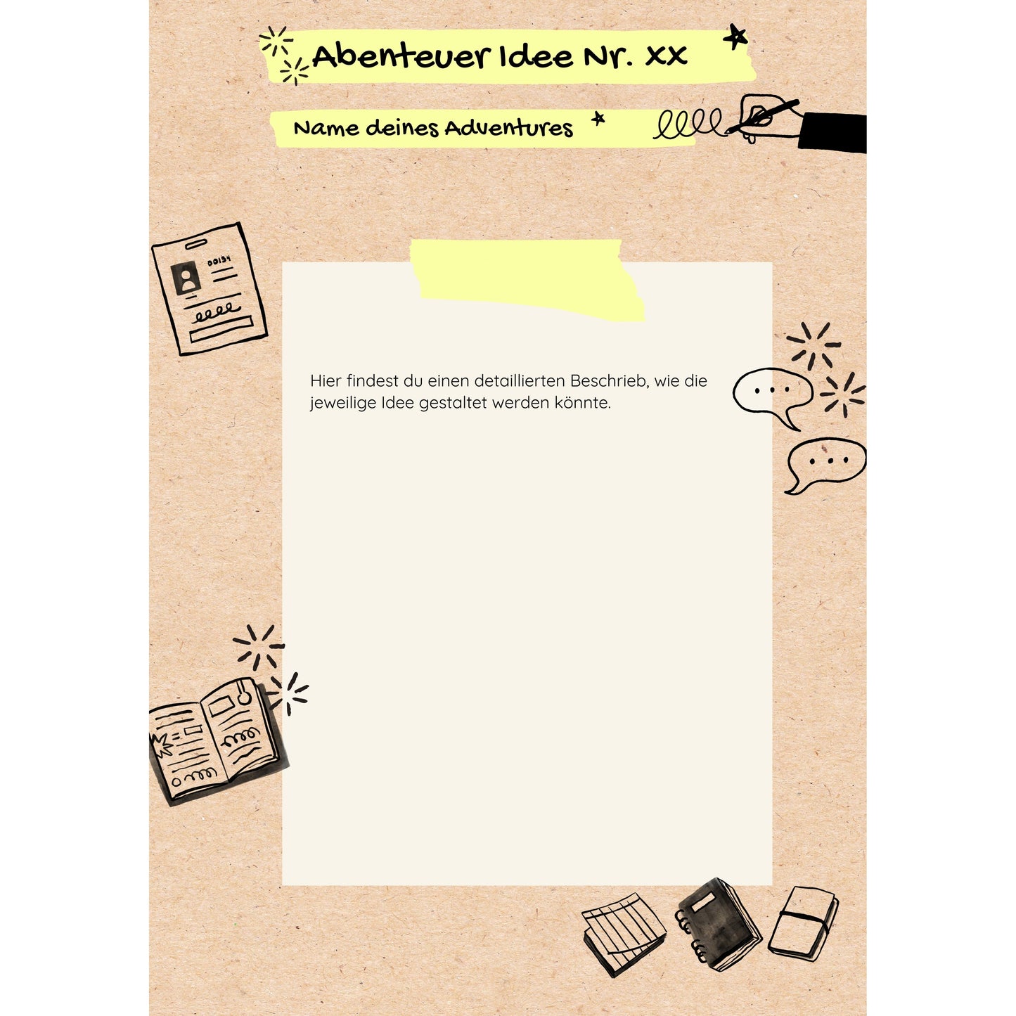 Kindheit voller Abenteuer (Alter 10-14 Jahre)